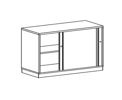 BAG Buerosysteme Produktwelten Shop Schwebetuerenschrank 2OH