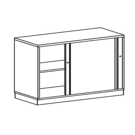 BAG Buerosysteme Produktwelten Shop Schwebetuerenschrank 2OH