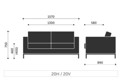 ProfiM MyTurn 20H Sofa – Bild 6