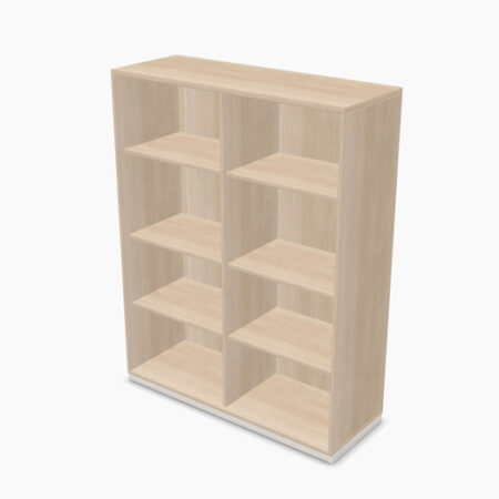 Palmberg Aktenregal 4OH mit Sockel, 1200 mm breit