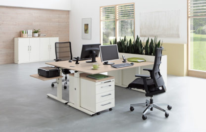 Palmberg CREW Schreibtisch 180 x 80 cm feste Höhe – Bild 2