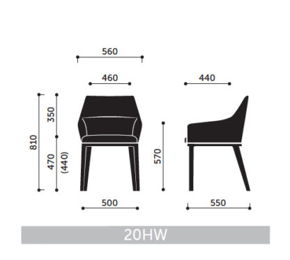 PROFIm Chic 20HW Besucherstuhl