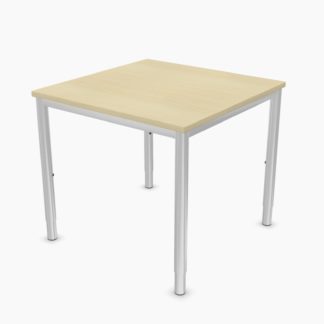 Palmberg SINAC Schreibtisch R Rundrohr 80 x 80 cm