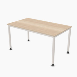 Palmberg SINAC Schreibtisch E Rundrohr 140 x 80 cm