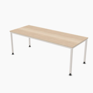 Palmberg SINAC Schreibtisch E Rundrohr 200 x 80 cm