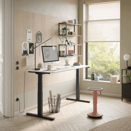 Palmberg CREW T  Sitz-/Stehtisch 100 x 80 cm elektromotorisch