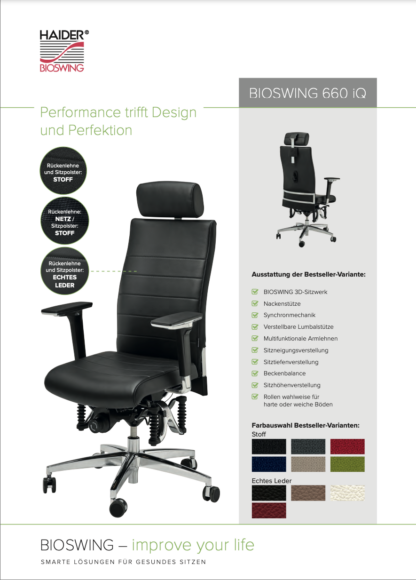 Haider Bioswing 670 iQ Bestseller Leder – Bild 5