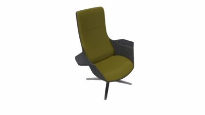 Klöber WOOOM woo74 Lounge Sessel ohne Ohren konfigurierbar, Optional mit Heizung + Massagefunktion – Bild 2