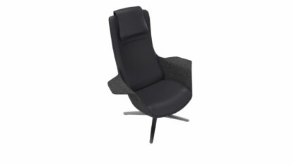 Klöber WOOOM woo74 Lounge Sessel ohne Ohren konfigurierbar, Optional mit Heizung + Massagefunktion – Bild 3